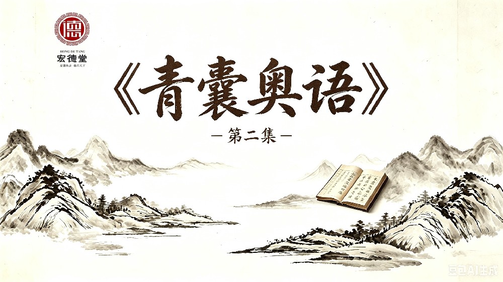 《青囊奥语》课程：第2集